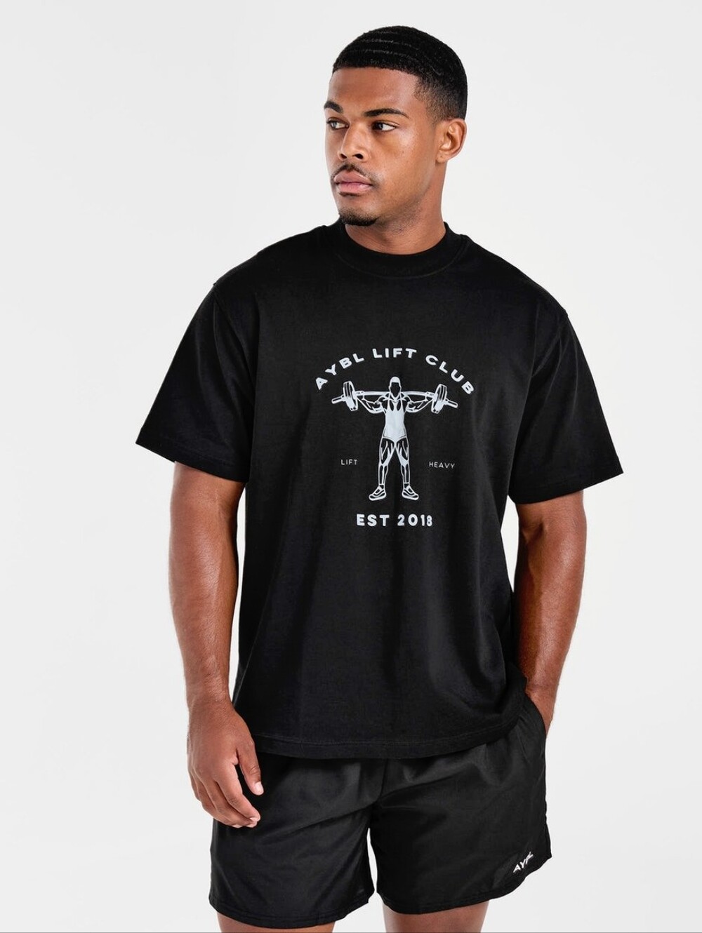 NWT AYBL Lift Club Oversized T-Shirt | Men's Medium | Black | Sold Out
